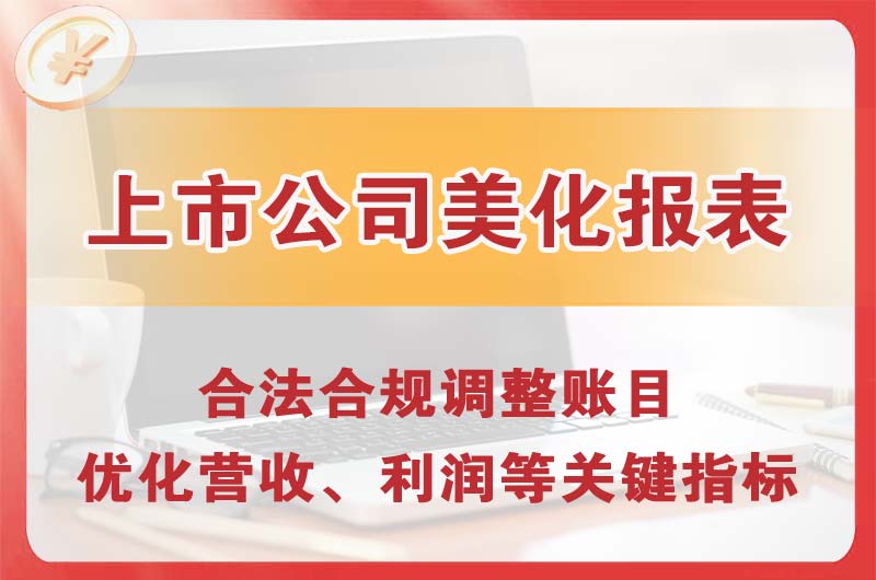 沙洋上市公司美化报表